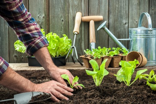 Liability and site condition terms for garden maintenance work